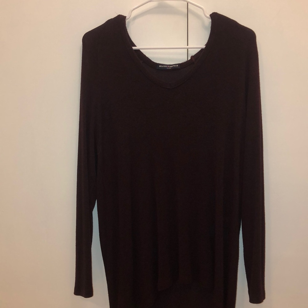 brandy melville v neck sweater